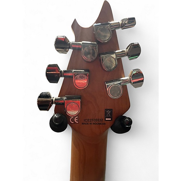 Used EVH Wolfgang Standard Trans Black Solid Body Electric Guitar