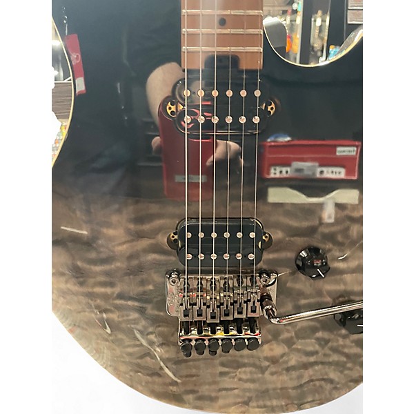 Used EVH Wolfgang Standard Trans Black Solid Body Electric Guitar