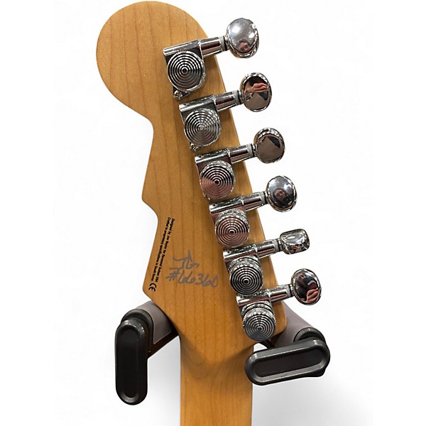 Used Reverend Double Agent Metallic Blue Solid Body Electric Guitar