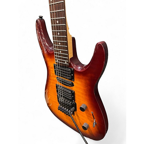 Used Kramer FR424QM Tobacco Sunburst Solid Body Electric Guitar