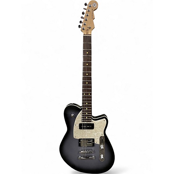 Used Reverend Double Agent periwinkle burst Solid Body Electric Guitar