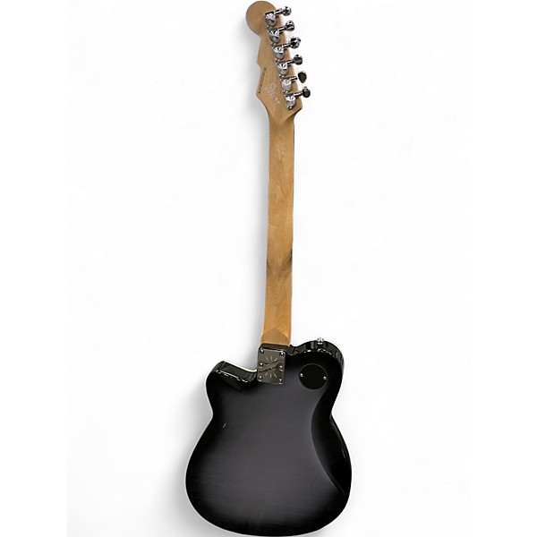 Used Reverend Double Agent periwinkle burst Solid Body Electric Guitar