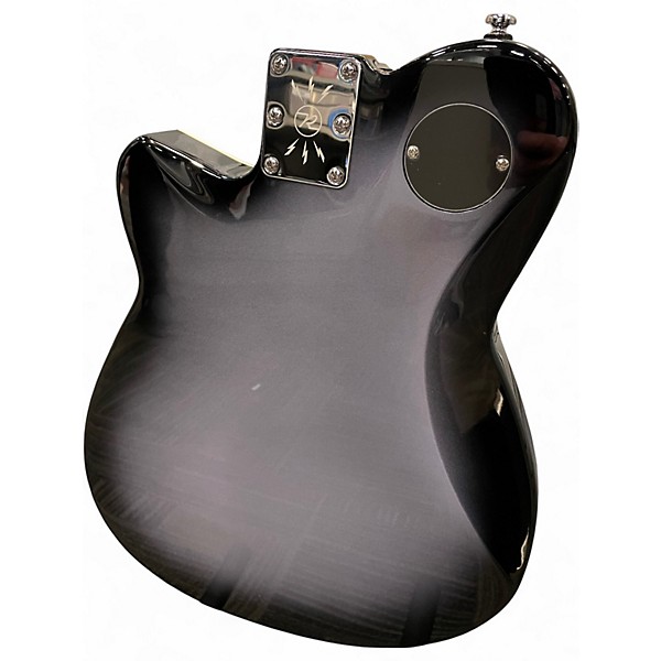 Used Reverend Double Agent periwinkle burst Solid Body Electric Guitar