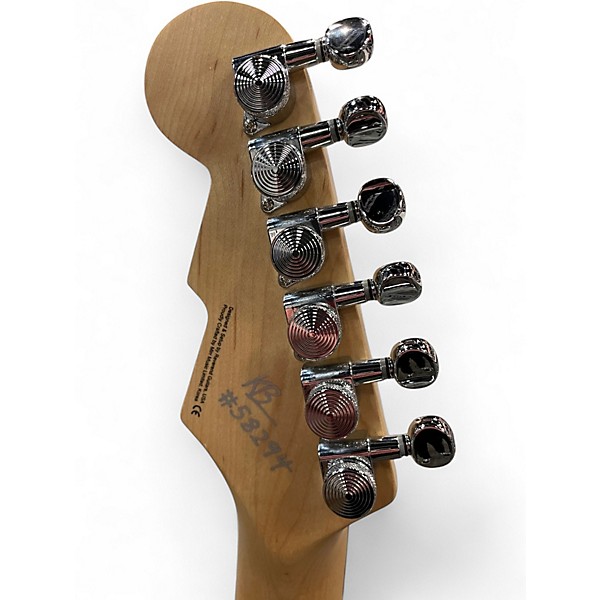 Used Reverend Double Agent periwinkle burst Solid Body Electric Guitar