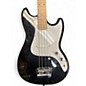 Used Squier Bronco Black Electric Bass Guitar