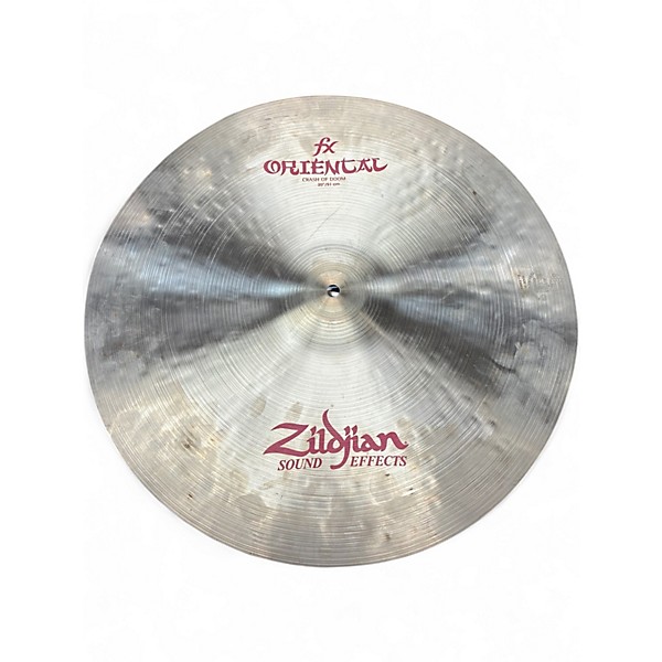 Used Zildjian 20in Oriental Crash Of Doom Cymbal