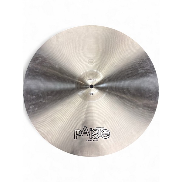Used Paiste 19in Formula 602 Thin Crash Cymbal