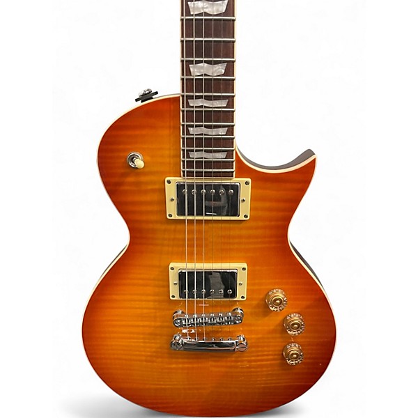 Used ESP LTD EC256 Orange Solid Body Electric Guitar