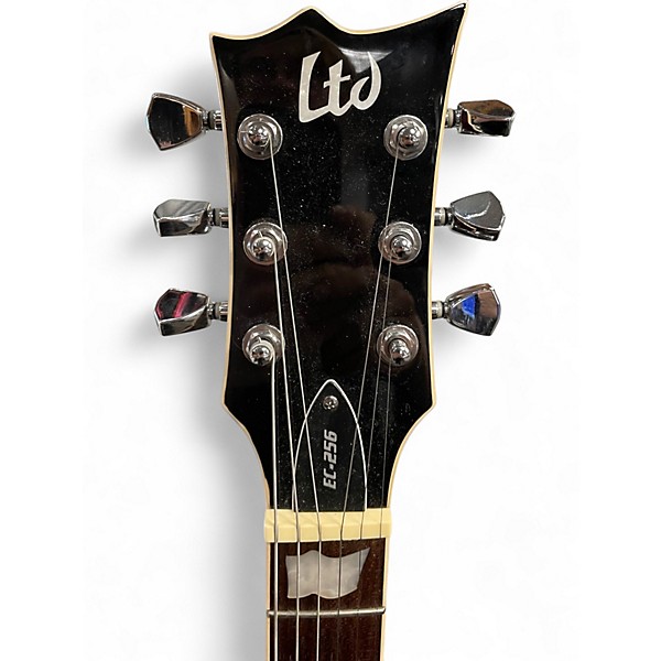 Used ESP LTD EC256 Orange Solid Body Electric Guitar