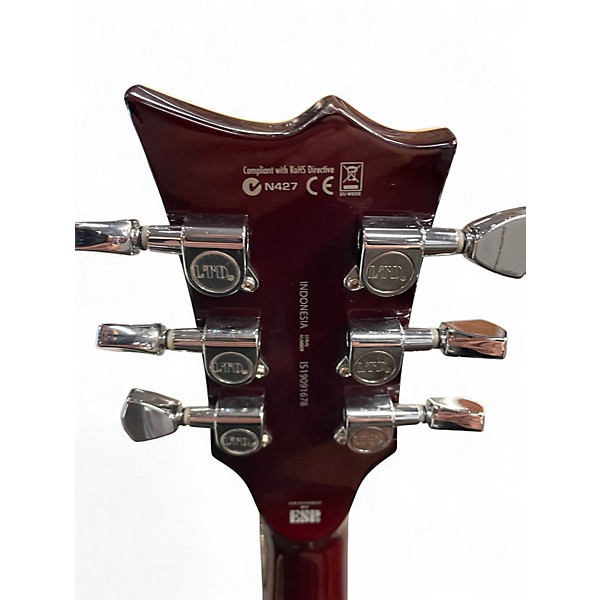 Used ESP LTD EC256 Orange Solid Body Electric Guitar