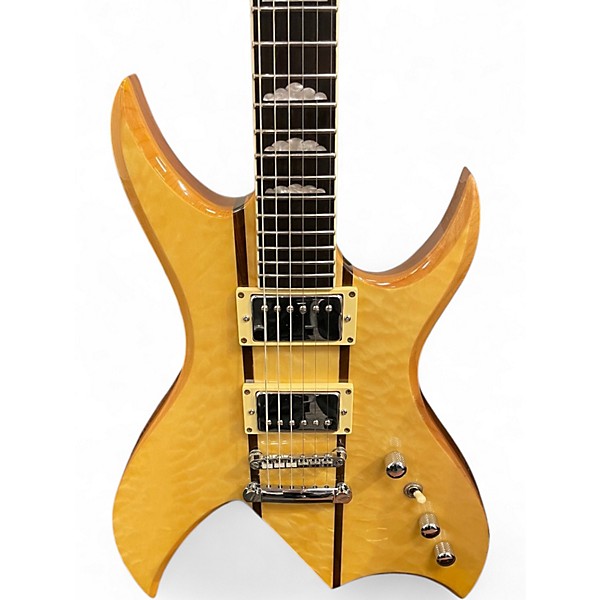 Used B.C. Rich NJ Classic BICH Natural Solid Body Electric Guitar