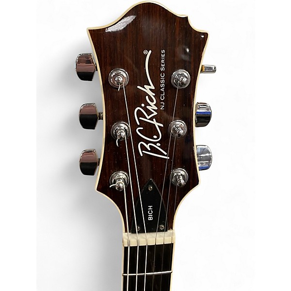 Used B.C. Rich NJ Classic BICH Natural Solid Body Electric Guitar