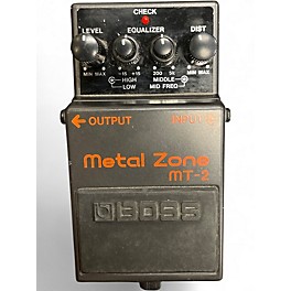 Used BOSS MT2 Metal Zone Distortion Effect Pedal