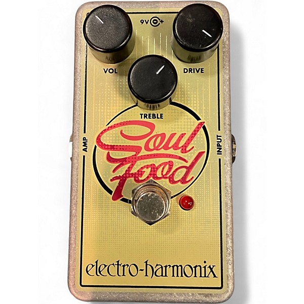 Used Electro-Harmonix Soul Food Overdrive Effect Pedal