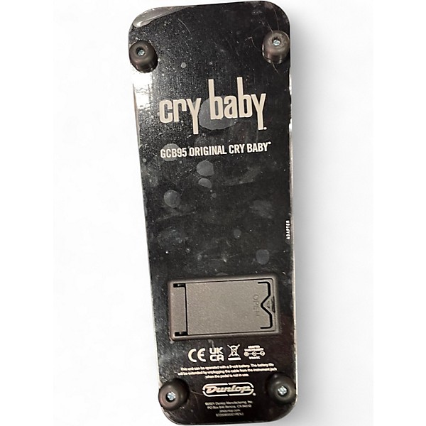Used Dunlop GCB95 Original Crybaby Wah Effect Pedal