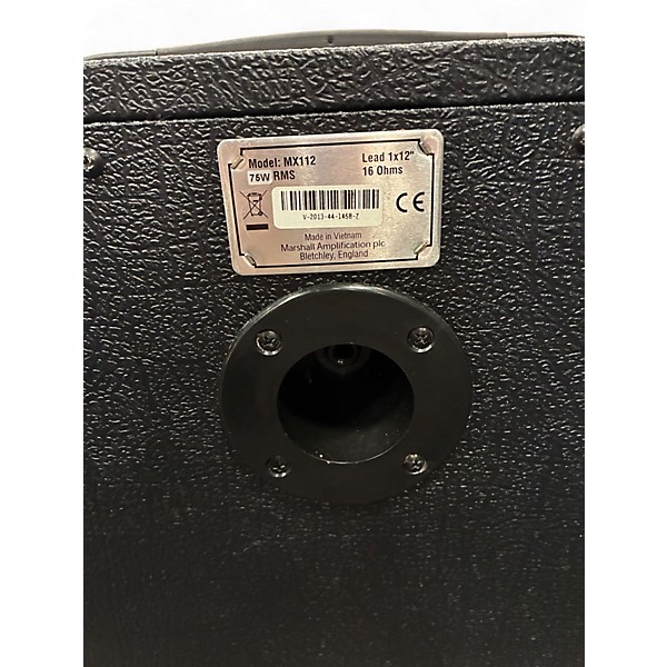 Used Marshall MX112 1X12 Guitar Cabinet