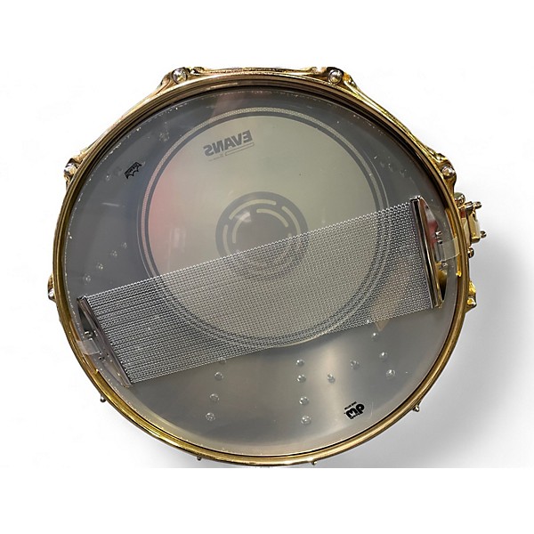 Used DW 8X14 Collectors series Brass Black and Gold Drum