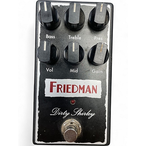 Used Friedman Dirty Shirley Overdrive Effect Pedal