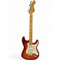 Used Fender Standard Stratocaster HSS Plus Top Cherry Sunburst Solid Body Electric Guitar thumbnail