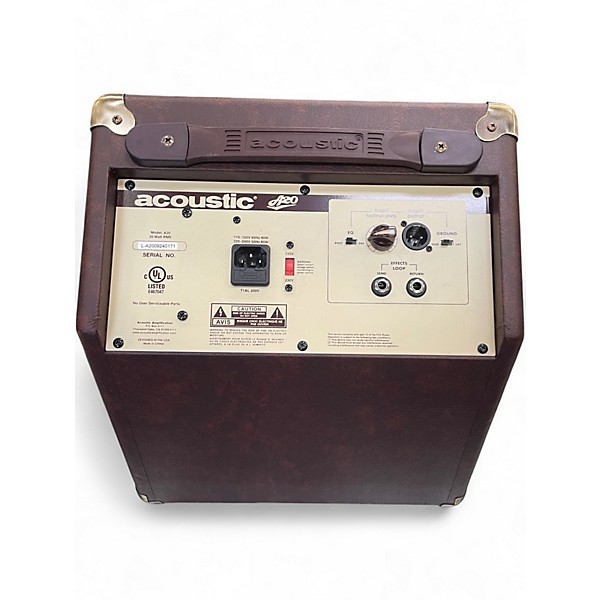 Used Acoustic A20 20W Acoustic Guitar Combo Amp