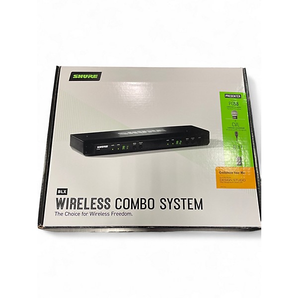 Used Shure BLX1288 Handheld Wireless System