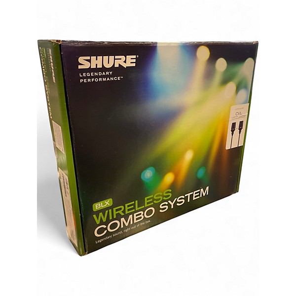 Used Shure BLX188 Lavalier Wireless System