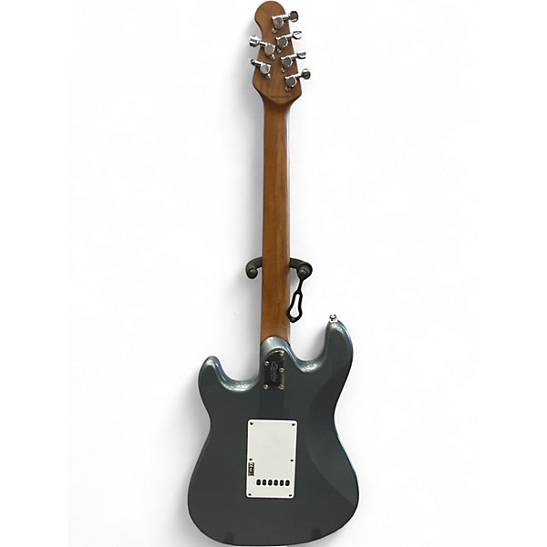 Used Sterling by Music Man CUTLASS HSS Metallic Silver Solid Body Electric Guitar