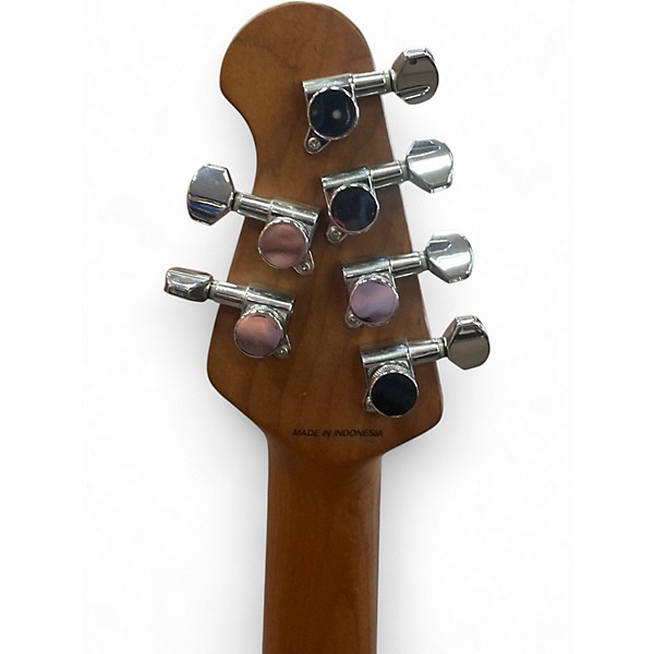 Used Sterling by Music Man CUTLASS HSS Metallic Silver Solid Body Electric Guitar