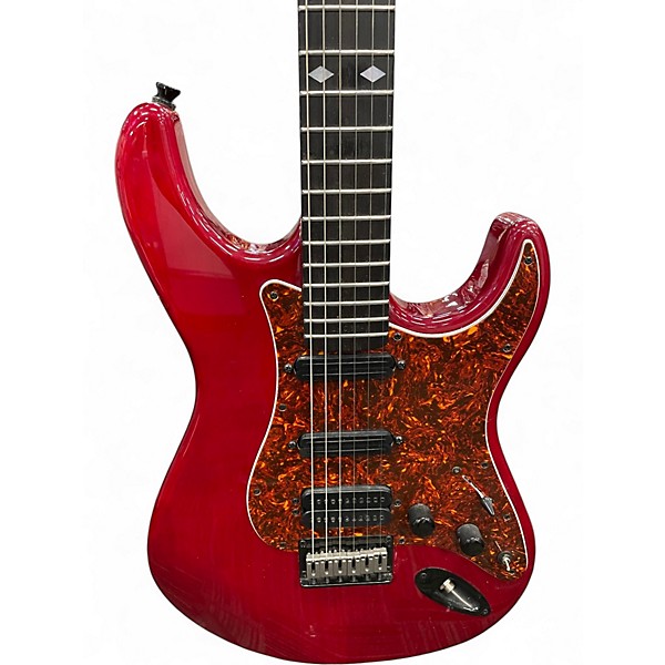 Used Kiesel CARVIN BOLT  CRIMSON RED Solid Body Electric Guitar