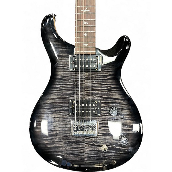 Used PRS 277 Trans Black Solid Body Electric Guitar