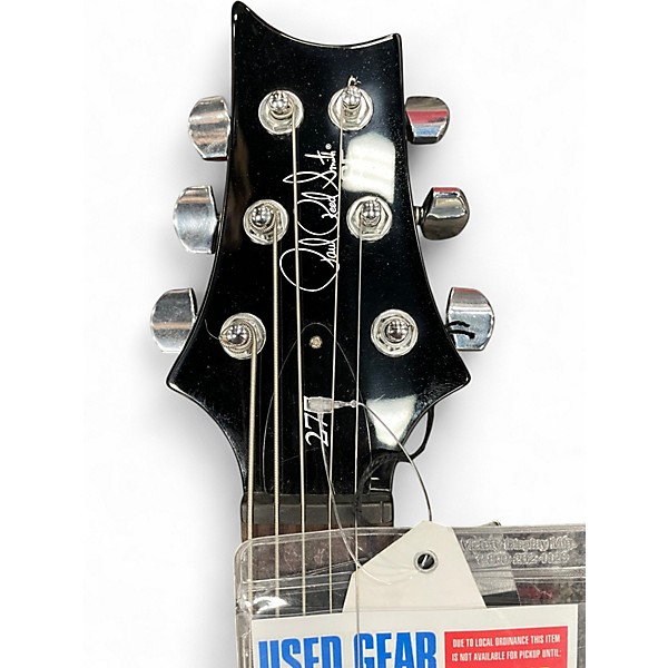 Used PRS 277 Trans Black Solid Body Electric Guitar