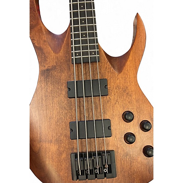 Used Solar Guitars AB2.4AN Brown Electric Bass Guitar