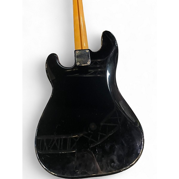 Used Fender Standard Precision Bass Black Electric Bass Guitar