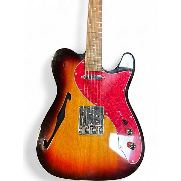 Used Firefly Pure Series Telecaster 2 Color Sunburst Hollow Body Electric Guitar