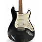 Used Fender Starcaster Stratocaster Black Solid Body Electric Guitar