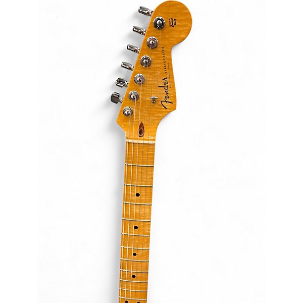 Used Fender Custom Classic Stratocaster 2 Color Sunburst Solid Body Electric Guitar