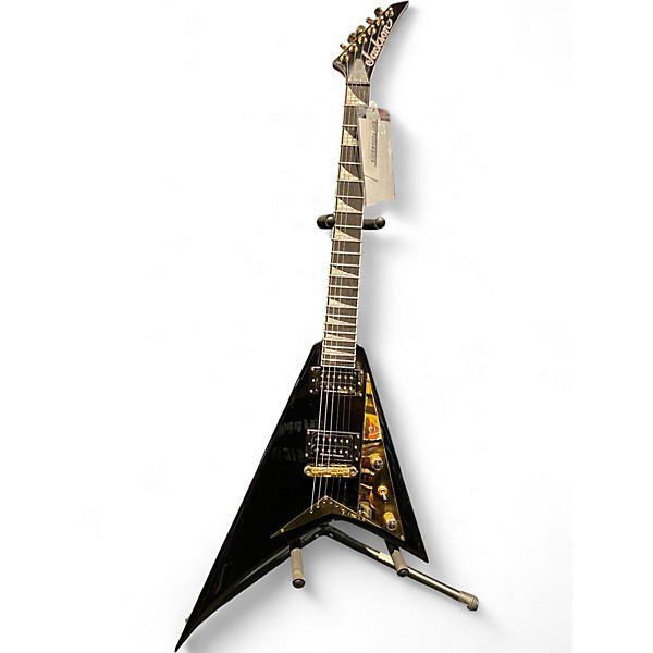 Used Jackson RRT-5 Rhoads Pro Series Black Ebony Solid Body Electric Guitar
