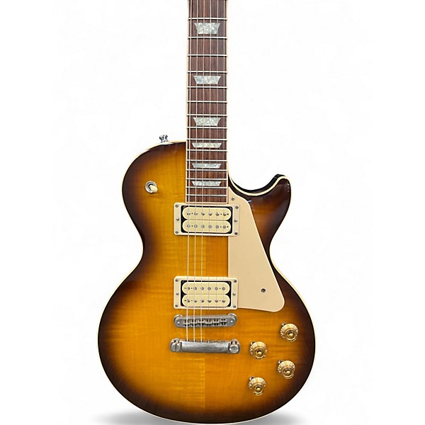 Used 2004 Gibson Les Paul Standard Premium Plus Tobacco Burst Solid Body Electric Guitar