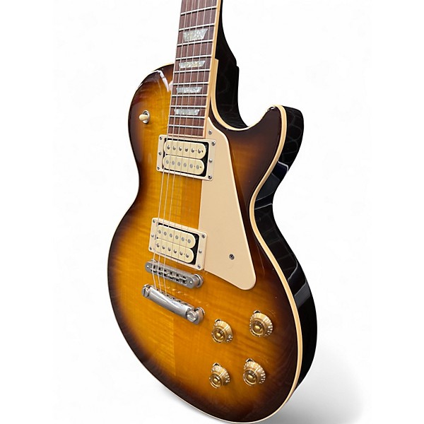 Used 2004 Gibson Les Paul Standard Premium Plus Tobacco Burst Solid Body Electric Guitar