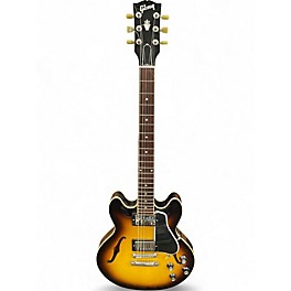 Used Gibson Custom Shop ES339 Tobacco Burst Hollow Body Electric Guitar