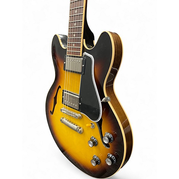 Used Gibson Custom Shop ES339 Tobacco Burst Hollow Body Electric Guitar