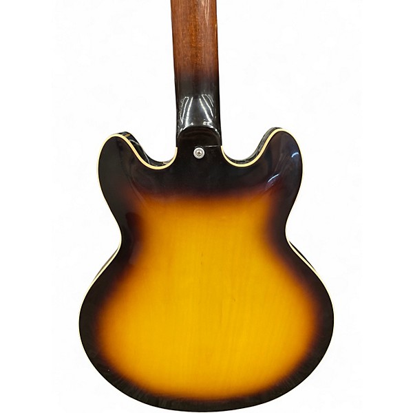 Used Gibson Custom Shop ES339 Tobacco Burst Hollow Body Electric Guitar