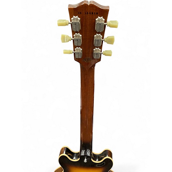 Used Gibson Custom Shop ES339 Tobacco Burst Hollow Body Electric Guitar