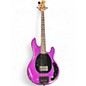 Used Sterling by Music Man STING RAY RAY34 PURPLE SPARKLE Electric Bass Guitar thumbnail