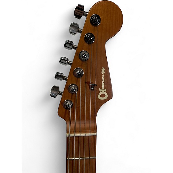 Used Charvel Pro-Mod DK24 HH 2PT CM Black Solid Body Electric Guitar