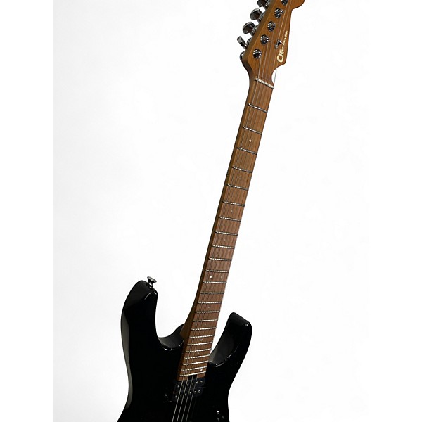 Used Charvel Pro-Mod DK24 HH 2PT CM Black Solid Body Electric Guitar