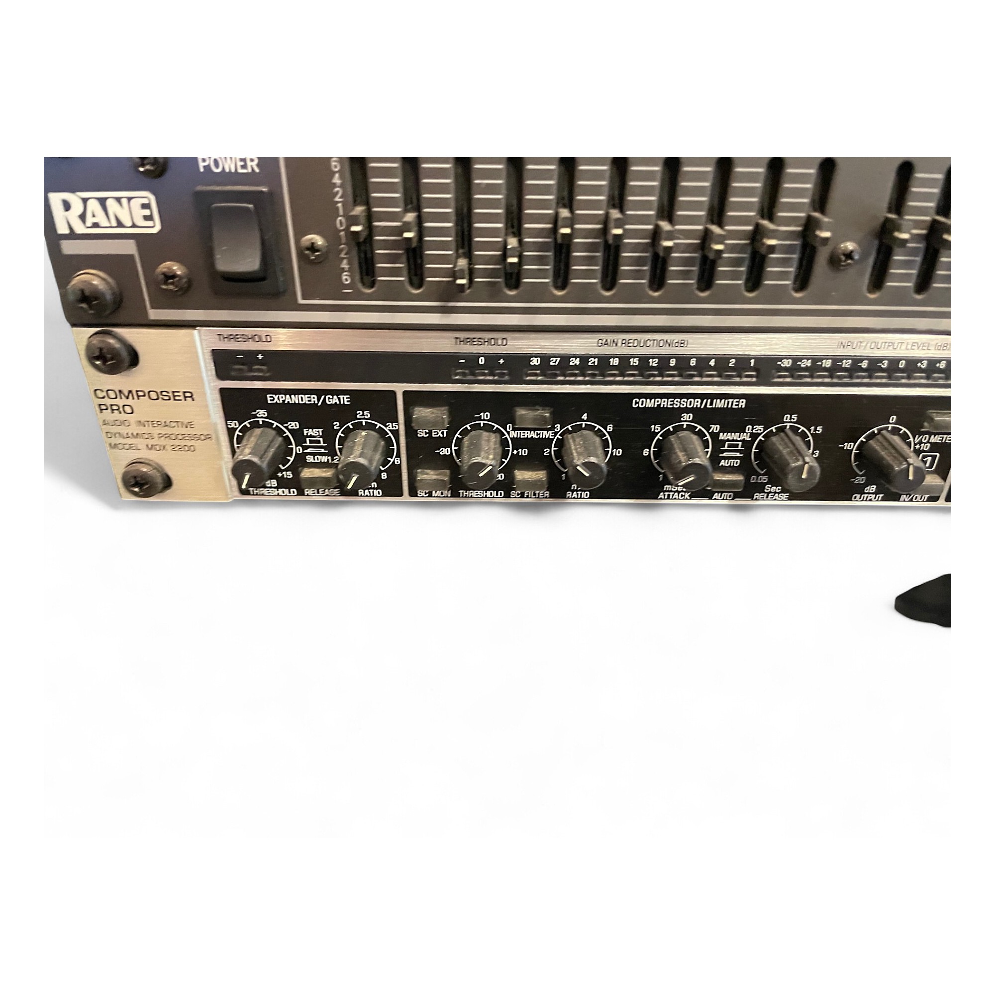 BEHRINGER MDX2200 COMPOSER PRO コンプレッサー Used Behringer MDX2200 COMPOSER PRO Compressor | Guitar Center