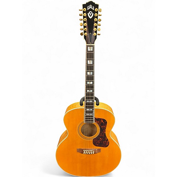 Used Guild F412 Natural 12 String Acoustic Guitar