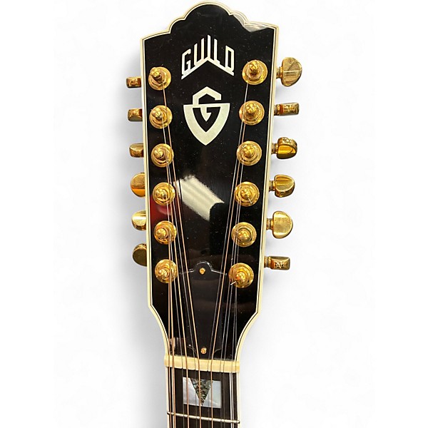Used Guild F412 Natural 12 String Acoustic Guitar