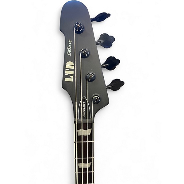 Used ESP LTD Phoenix 1004 4 String Silverburst Electric Bass Guitar